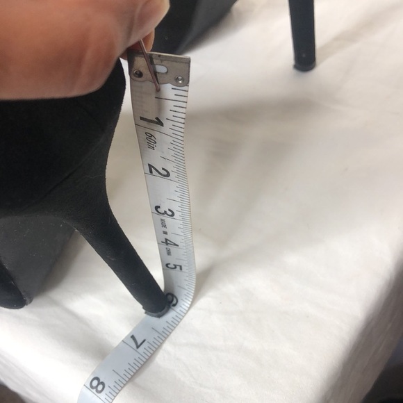 Charlotte Russe women’s 6 inch black platform stiletto heels pump size 6​ - Picture 7 of 8